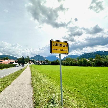 Alpenoase Schliersee - Grosse Suite Mit Sauna Oder Gemuetliche Studio Appartements מראה חיצוני תמונה