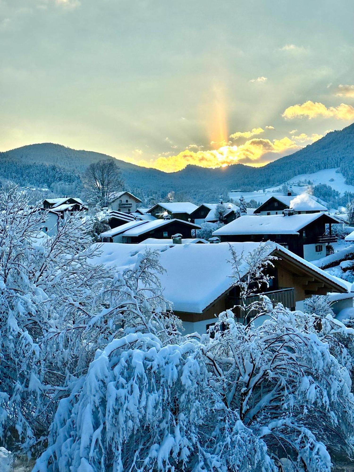 Alpenoase Schliersee - Grosse Suite Mit Sauna Oder Gemuetliche Studio Appartements מראה חיצוני תמונה